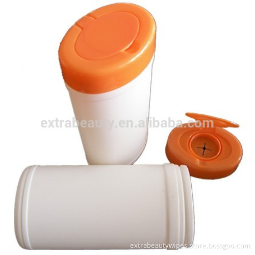 Mini lingettes humides nettoyantes pour bidons